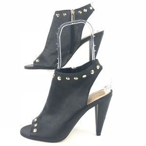 Vince Camuto | Studded Leather Booties (Size 8.5)
